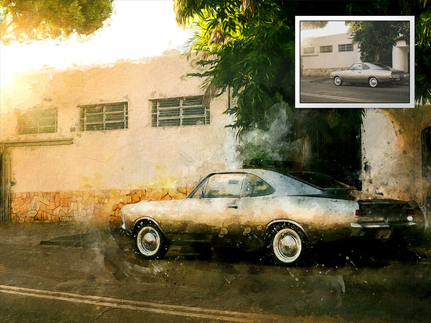 Custom Car Portrait