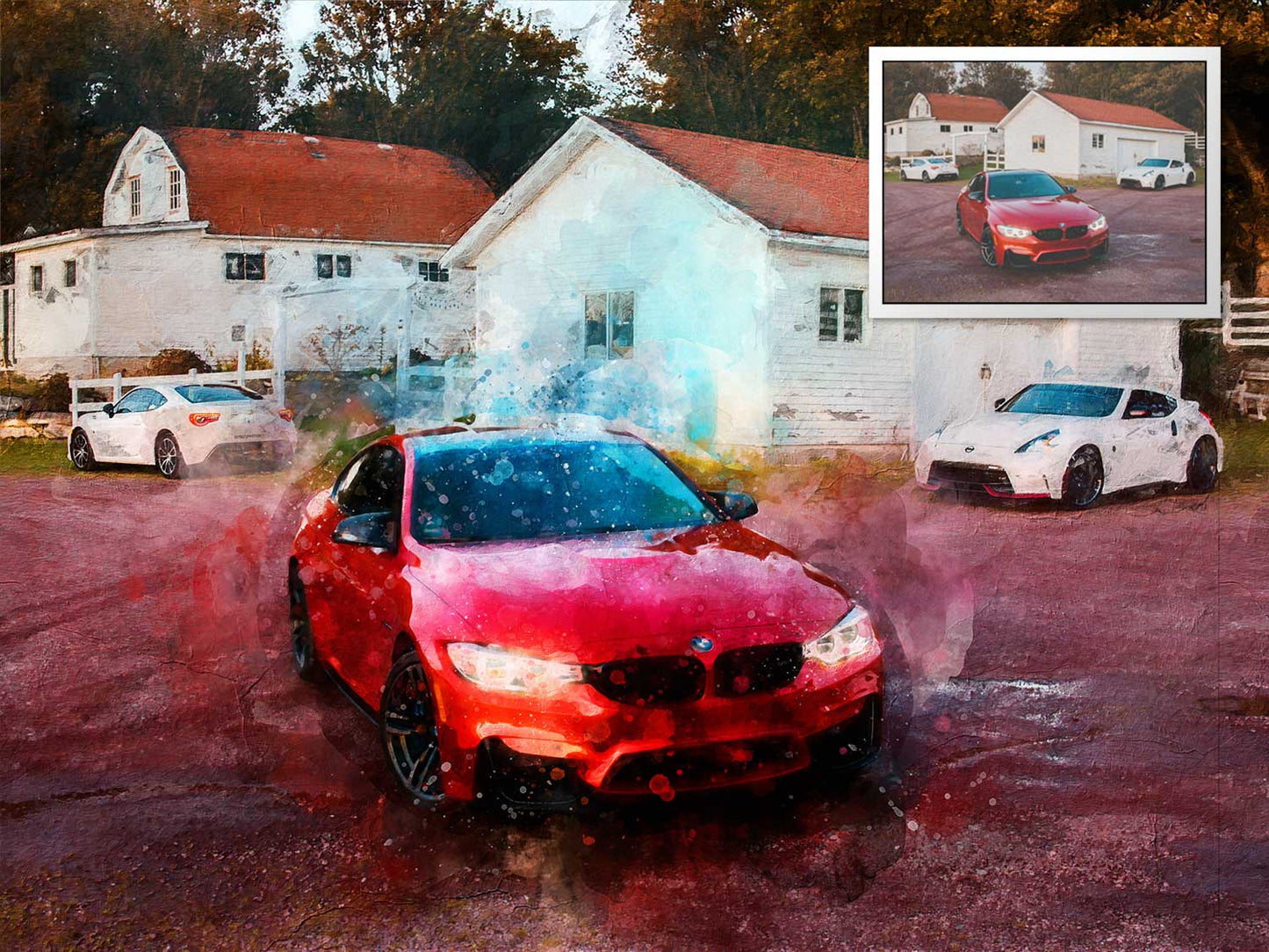 Custom Car Portrait