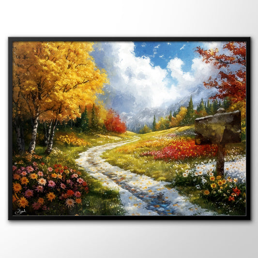 Sentier Saisonnier - Limited Edition Artworks