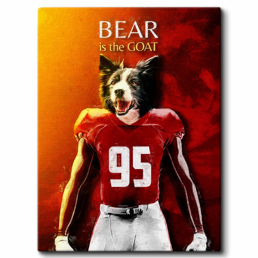 Alabama - Football Pet Portrait