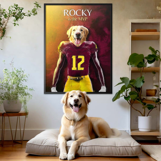 Arizona State - Football Pet Portrait