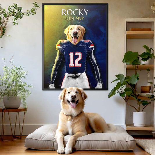 Arizona (Tucson) - Football Pet Portrait