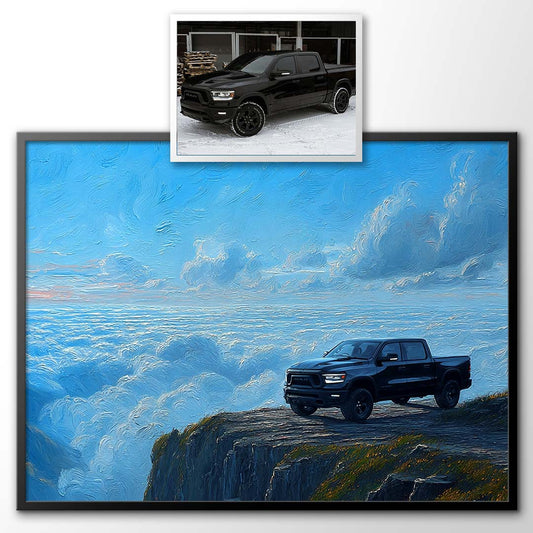 Above Clouds - Custom Car Portrait