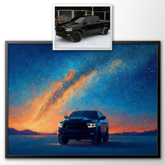 Infinite Starfield - Custom Car Portrait
