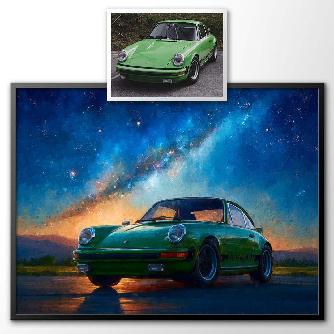 Infinite Starfield - Custom Car Portrait