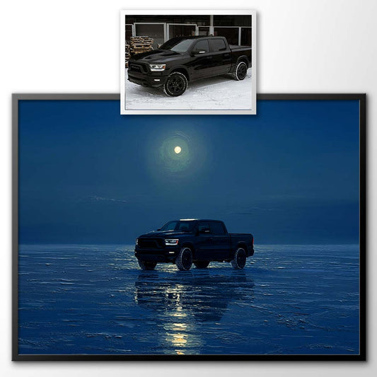 Midnight Hour - Custom Car Portrait