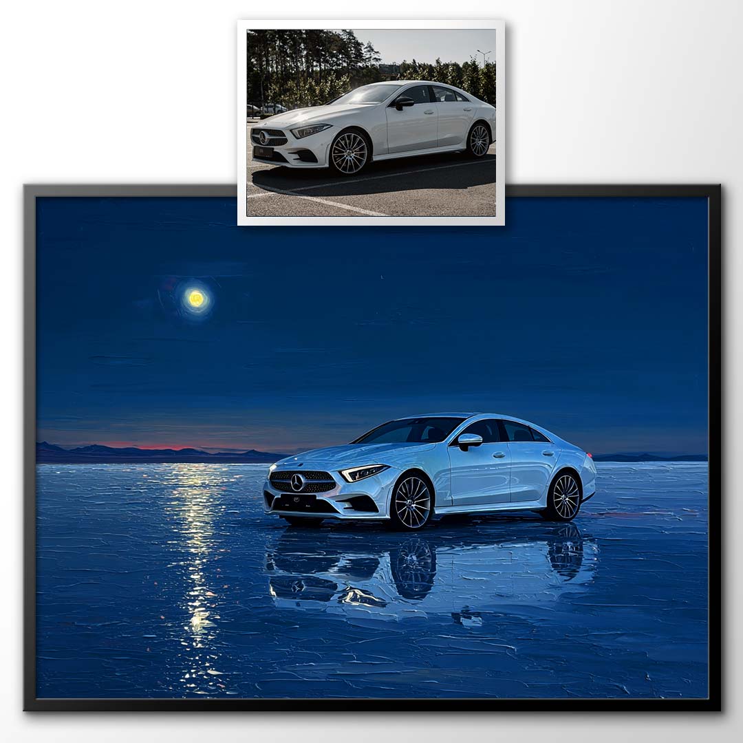 Midnight Hour - Custom Car Portrait