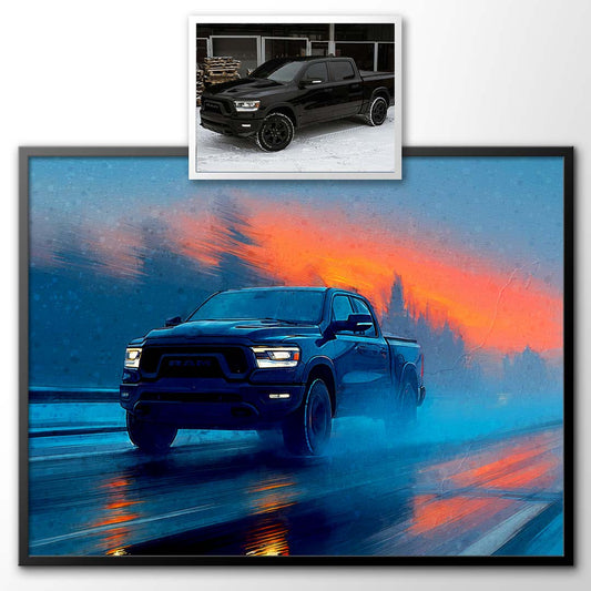 Motion State - Custom Car Portrait