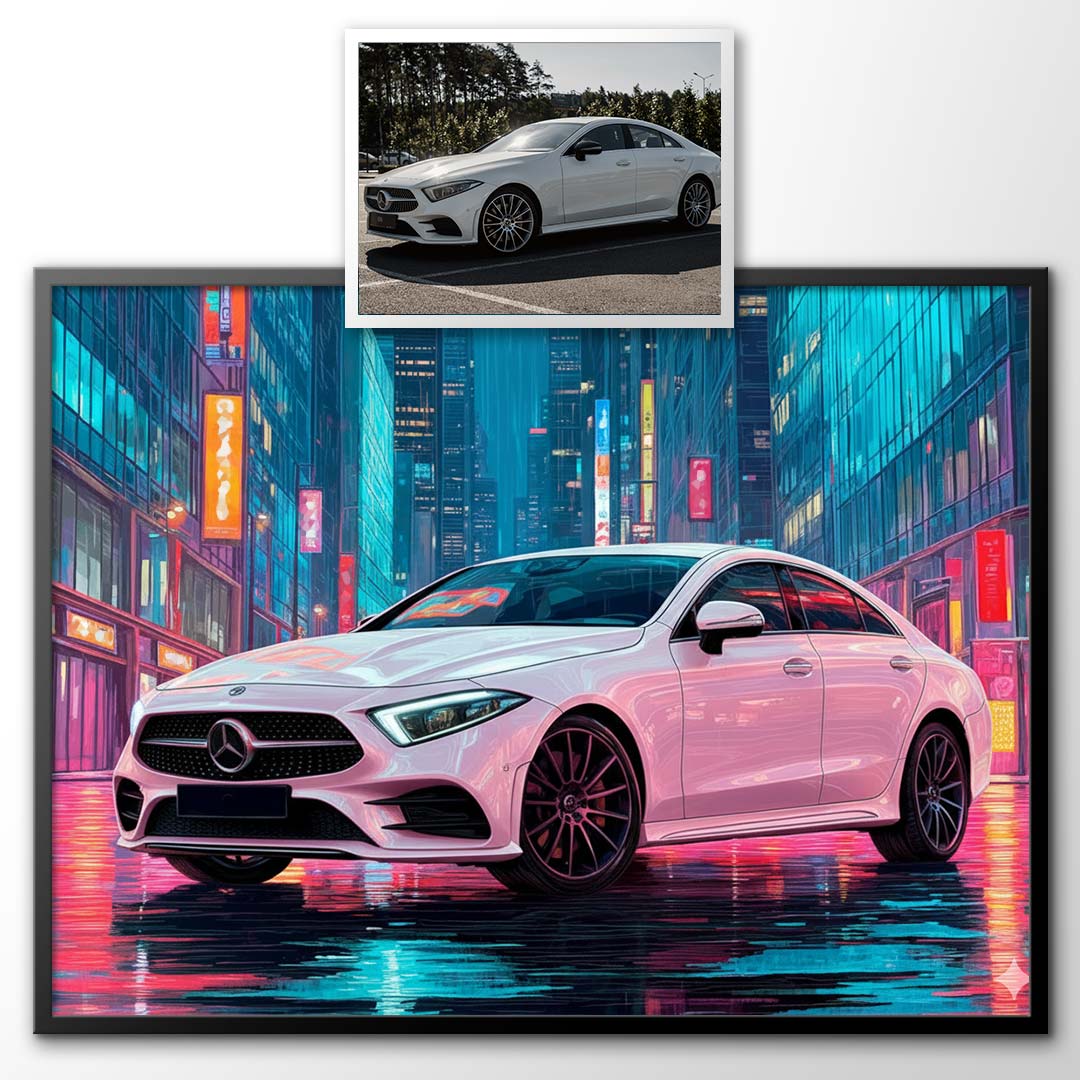 Urban Nights - Custom Car Portrait