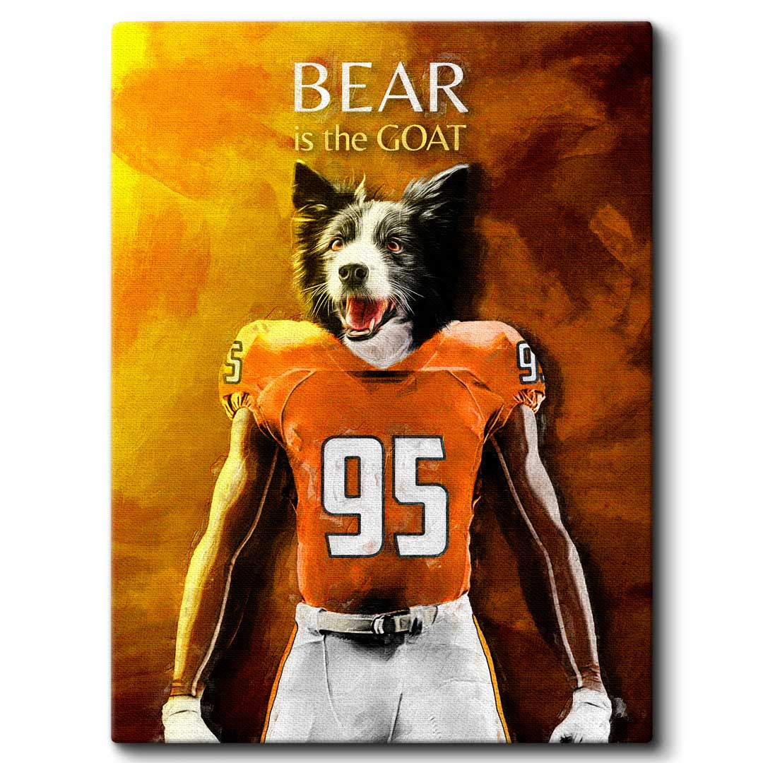 Clemson - Football Pet Portrait