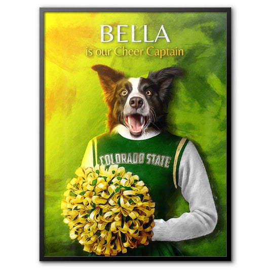 Colorado State - Cheerleader Pet Portrait