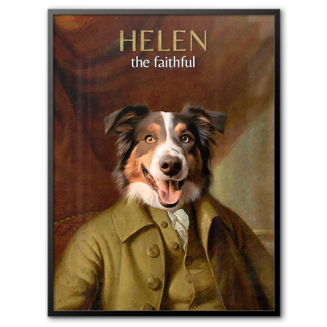 The Dignitary - Classic Pet Portrait