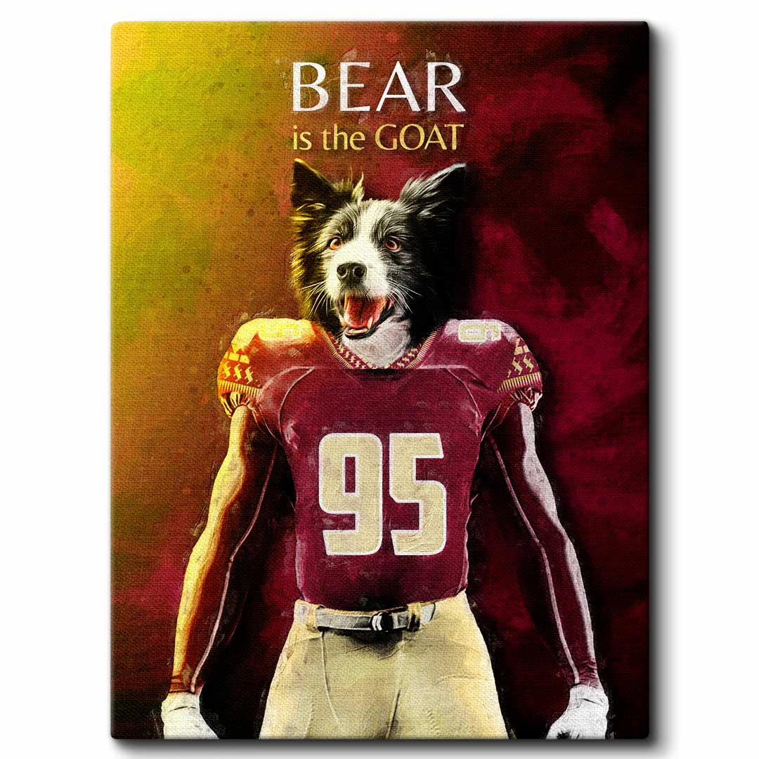 Florida State - Football Pet Portrait