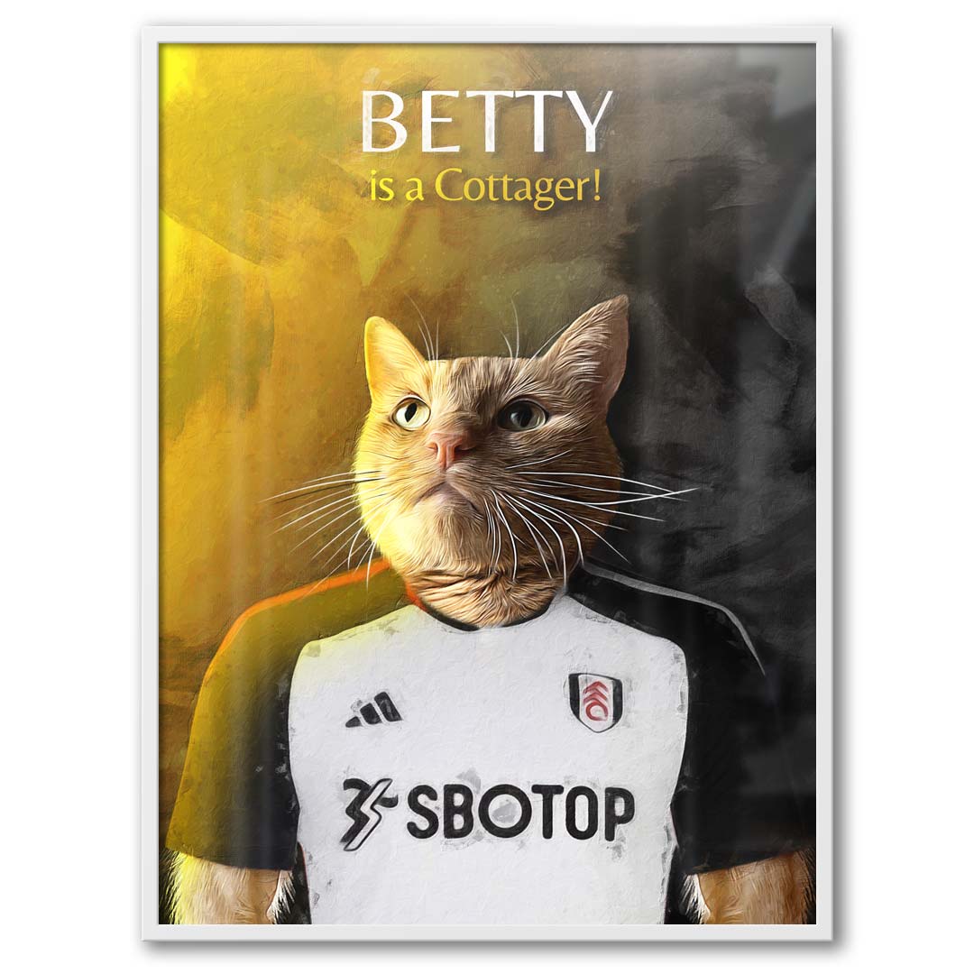 Fulham - Football Pet Portrait