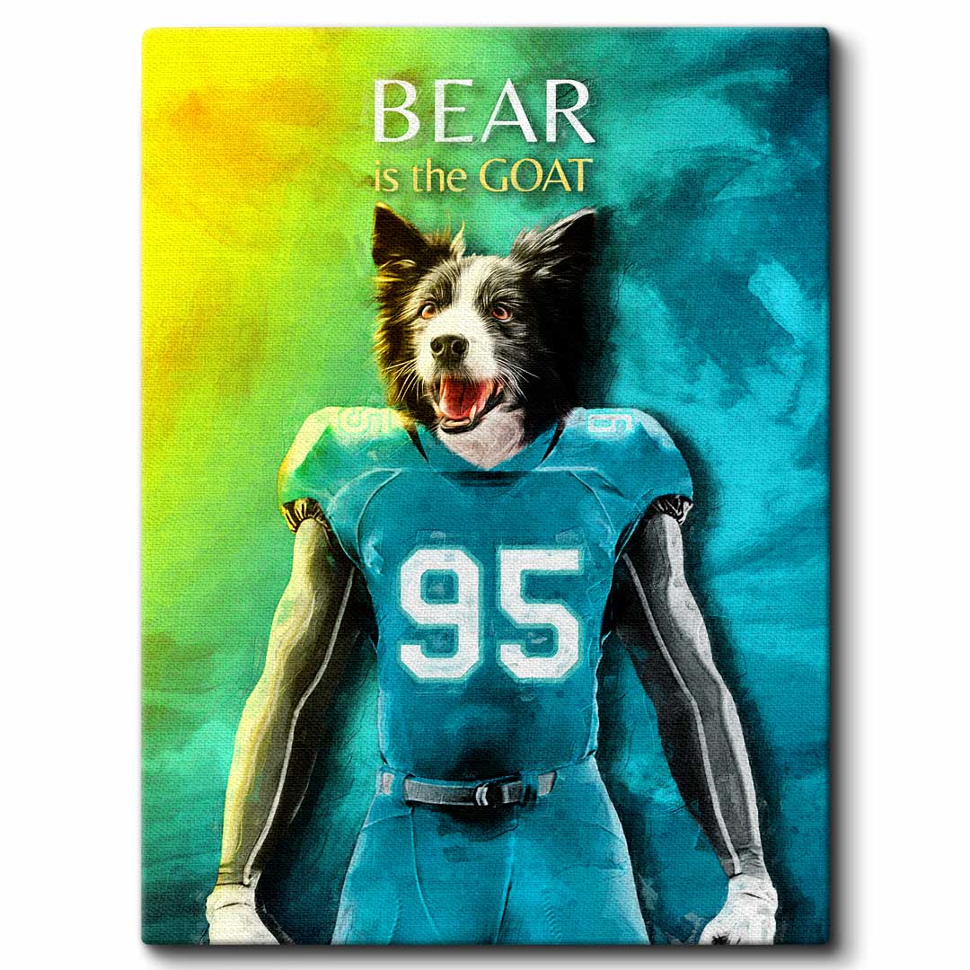 Jacksonville - Football Pet Portrait