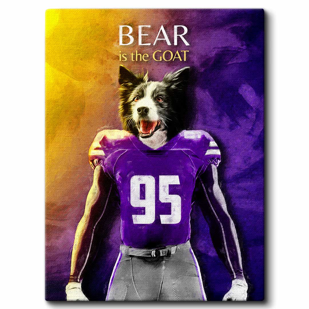 Kansas State - Football Pet Portrait