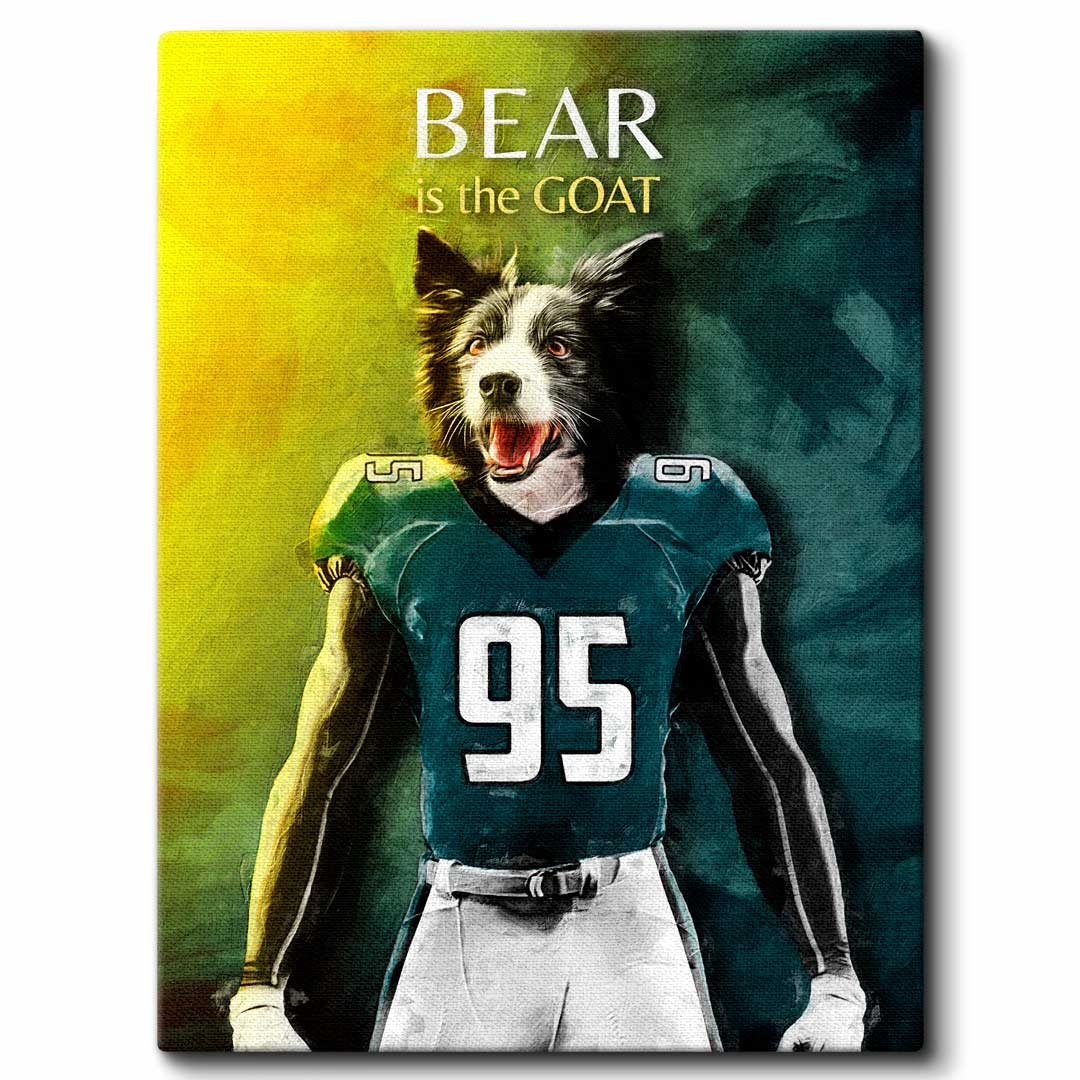 Philadelphia - Football Pet Portrait