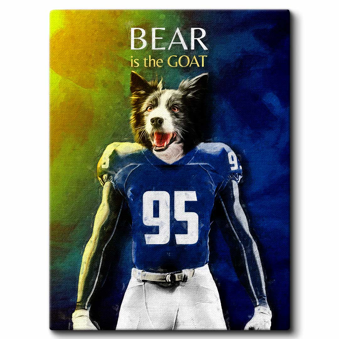 Pennsylvania State - Football Pet Portrait