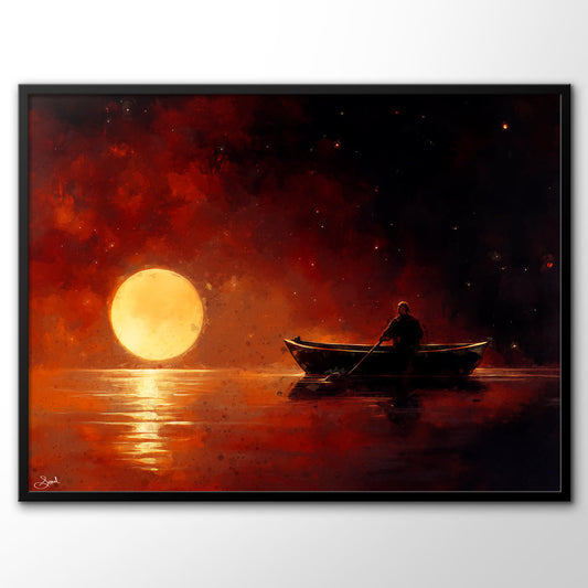 Lune Embrasée, Âme Vagabonde - Limited Edition Artworks