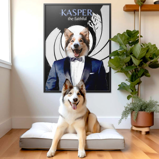 The Agent - Movie Pet Portrait