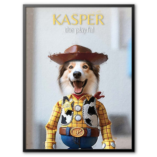 The Toy Sheriff - Movie Pet Portrait