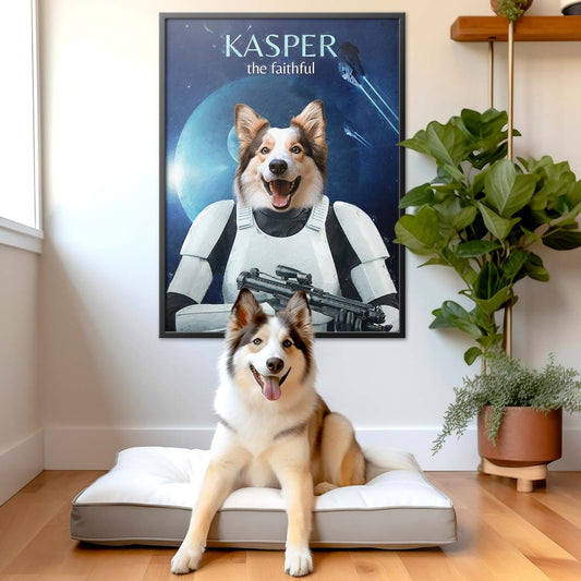 The Trooper - Movie Pet Portrait