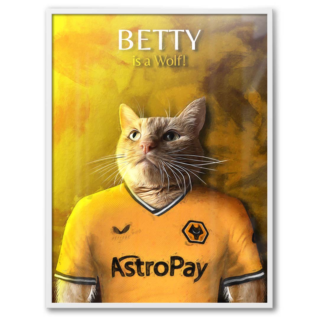 Wolverhampton - Football Pet Portrait