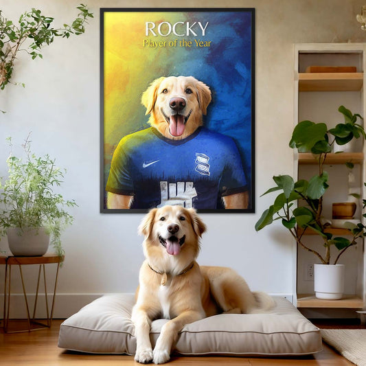 Birmingham - Football Pet Portrait