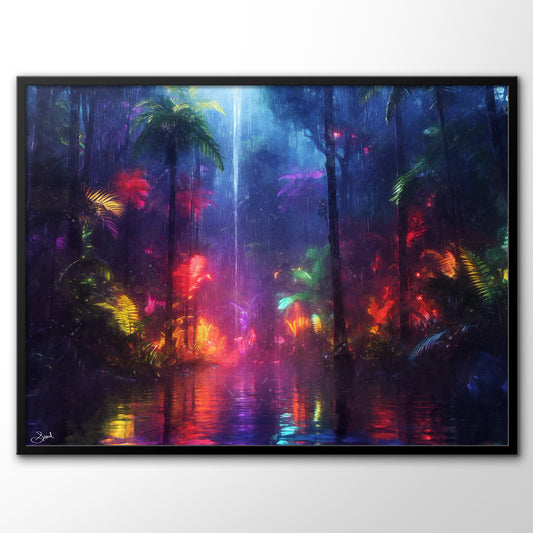 Sérénité Néon - Limited Edition Artworks