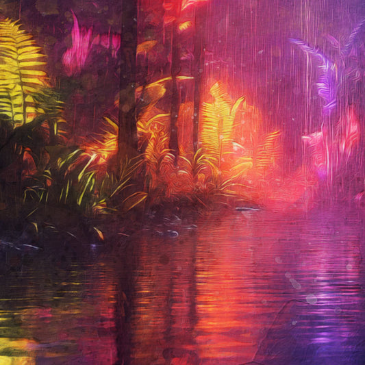 Sérénité Néon - Limited Edition Artworks