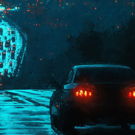 L'Autoroute Écarlate - Limited Edition Artworks