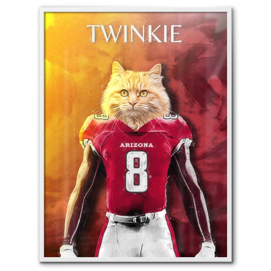 Arizona (Phoenix) - Football Pet Portrait