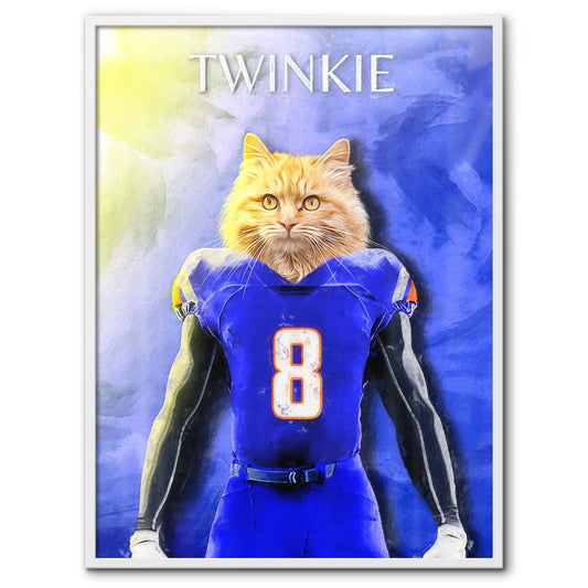Boise - Football Pet Portrait