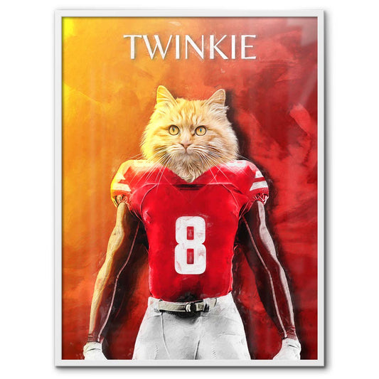 Nebraska - Football Pet Portrait