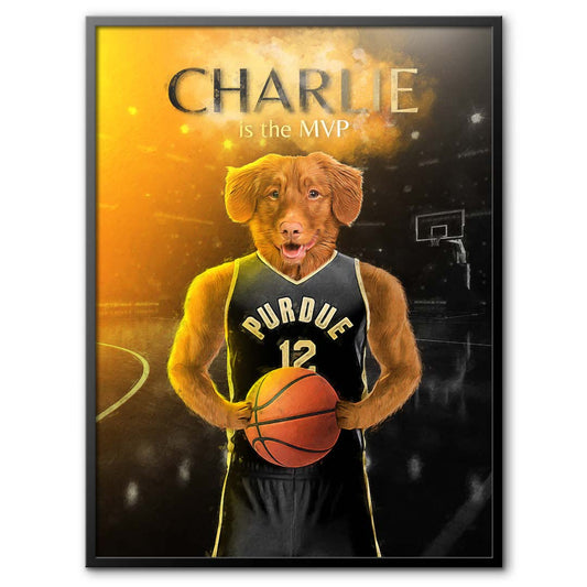 Boiler - Basketball Pet Portrait