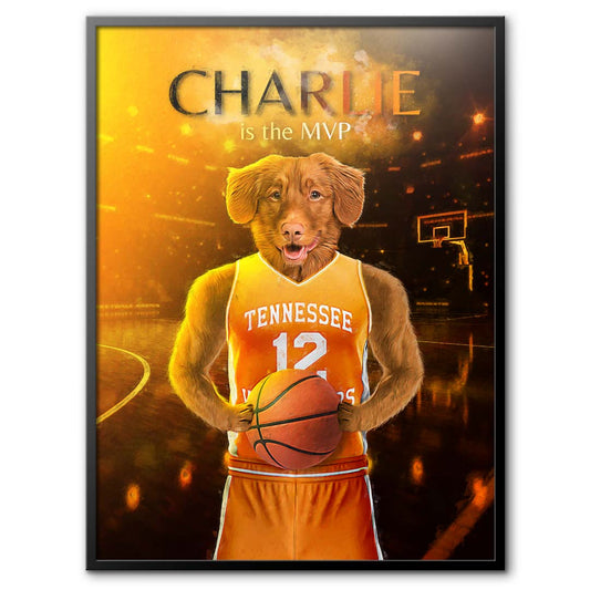Tennessee - Basketball Pet Portrait