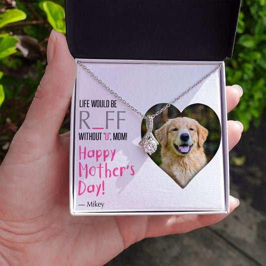 R_ff Without 'U' - Custom Card Necklace