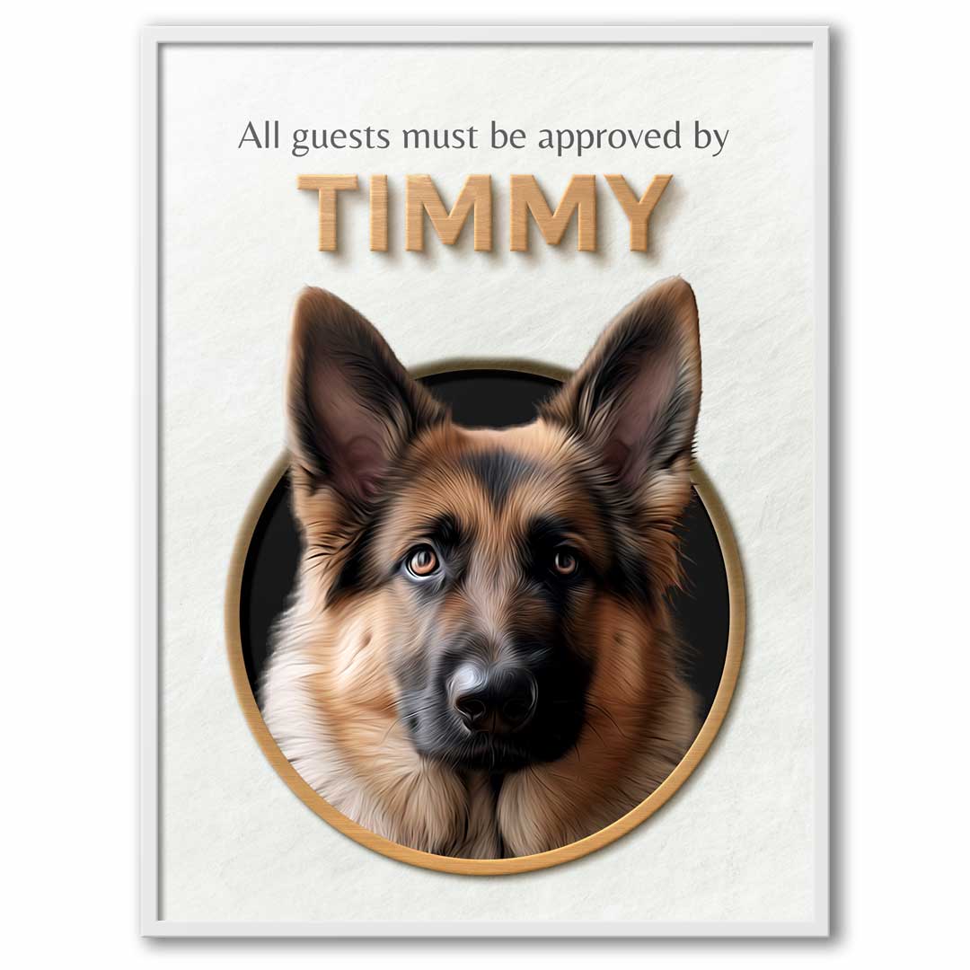 All Guests - Custom Dog Portrait