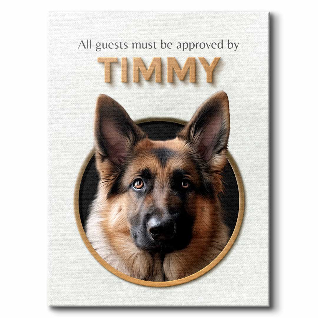 All Guests - Custom Dog Portrait
