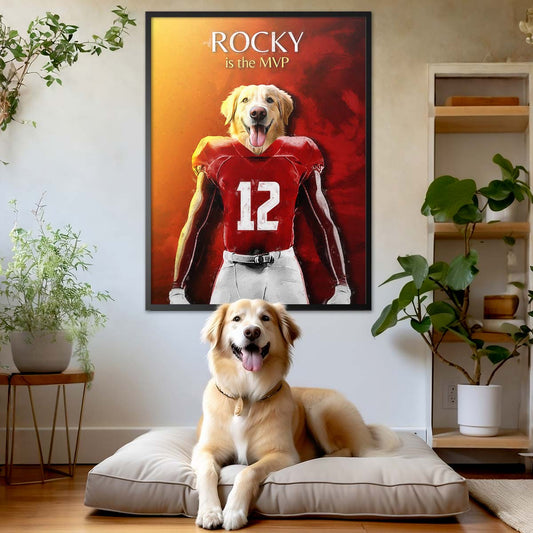 Alabama - Football Pet Portrait