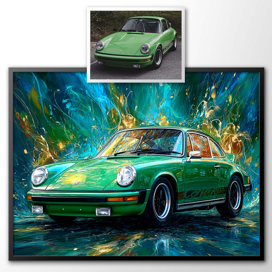 Abstract Energy - Custom Car Portrait