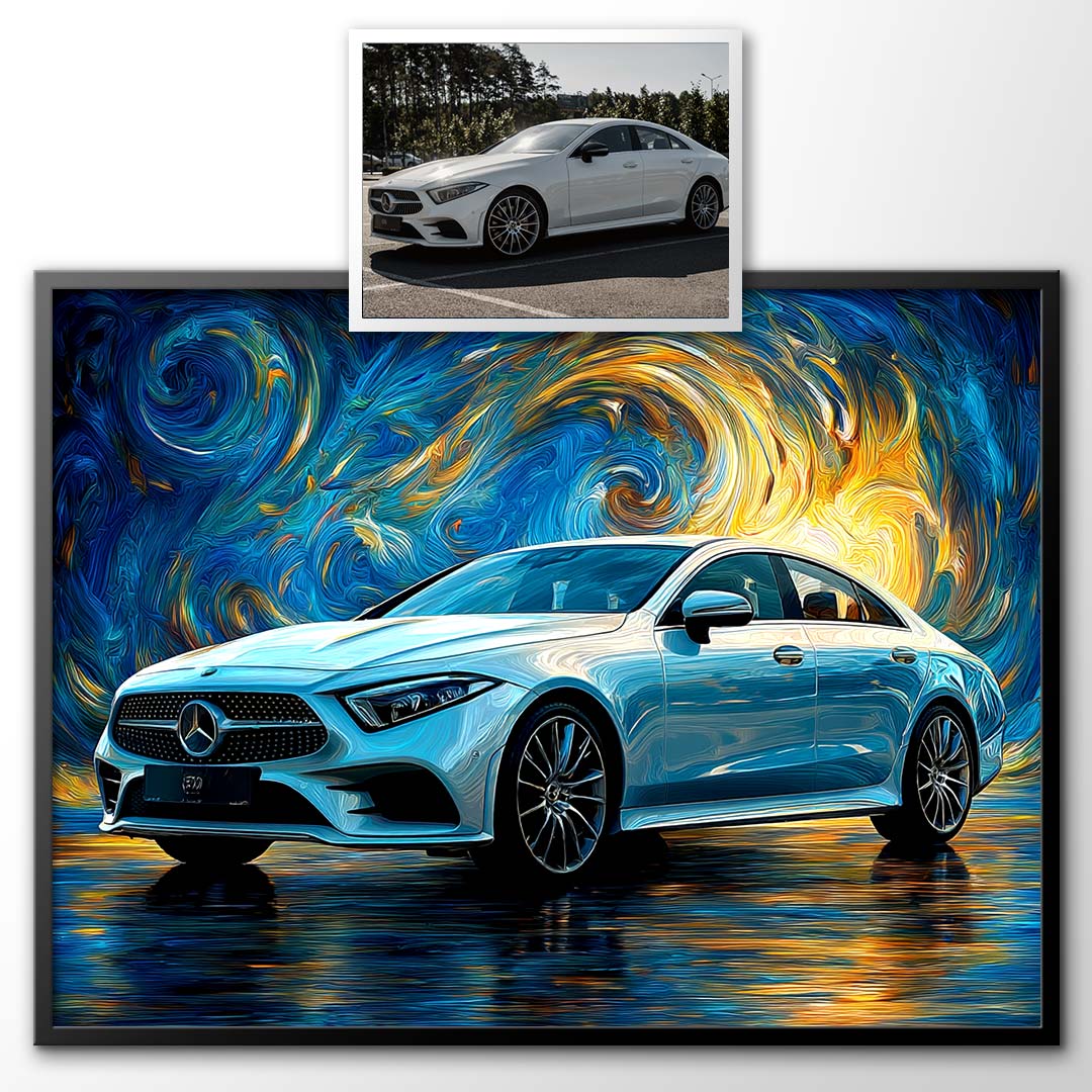 Abstract Energy - Custom Car Portrait