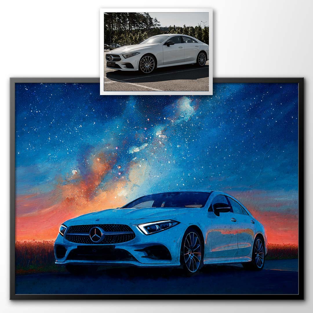 Infinite Starfield - Custom Car Portrait
