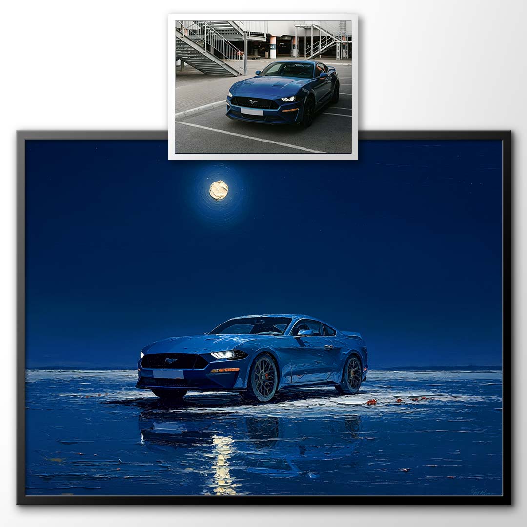Midnight Hour - Custom Car Portrait