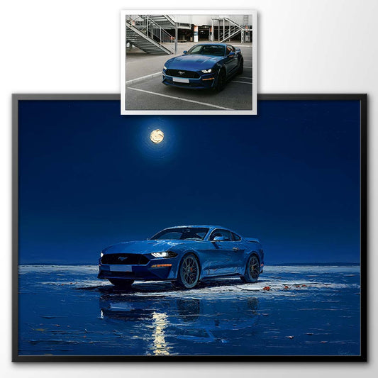 Midnight Hour - Custom Car Portrait