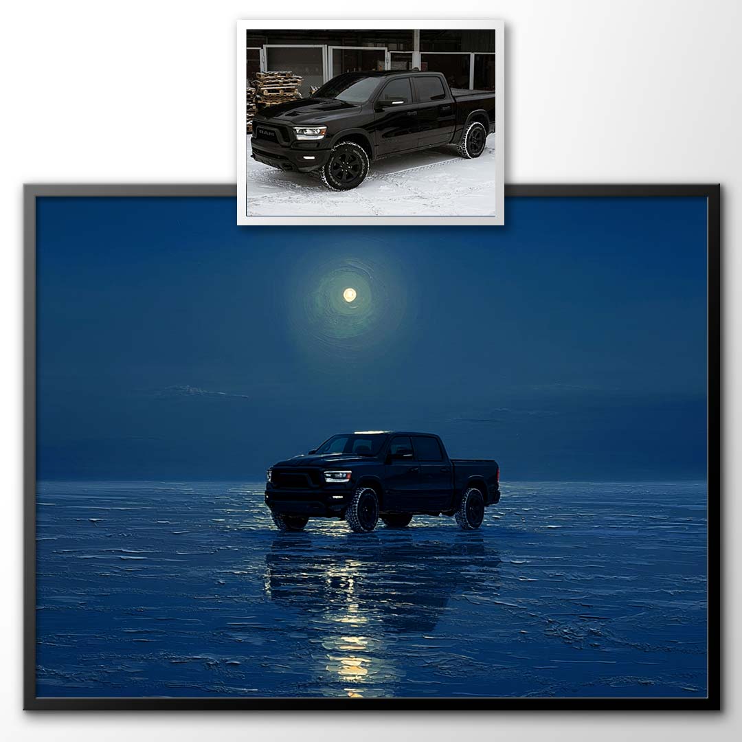 Midnight Hour - Custom Car Portrait