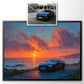 Ocean Sunset - Custom Car Portrait