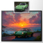 Ocean Sunset - Custom Car Portrait