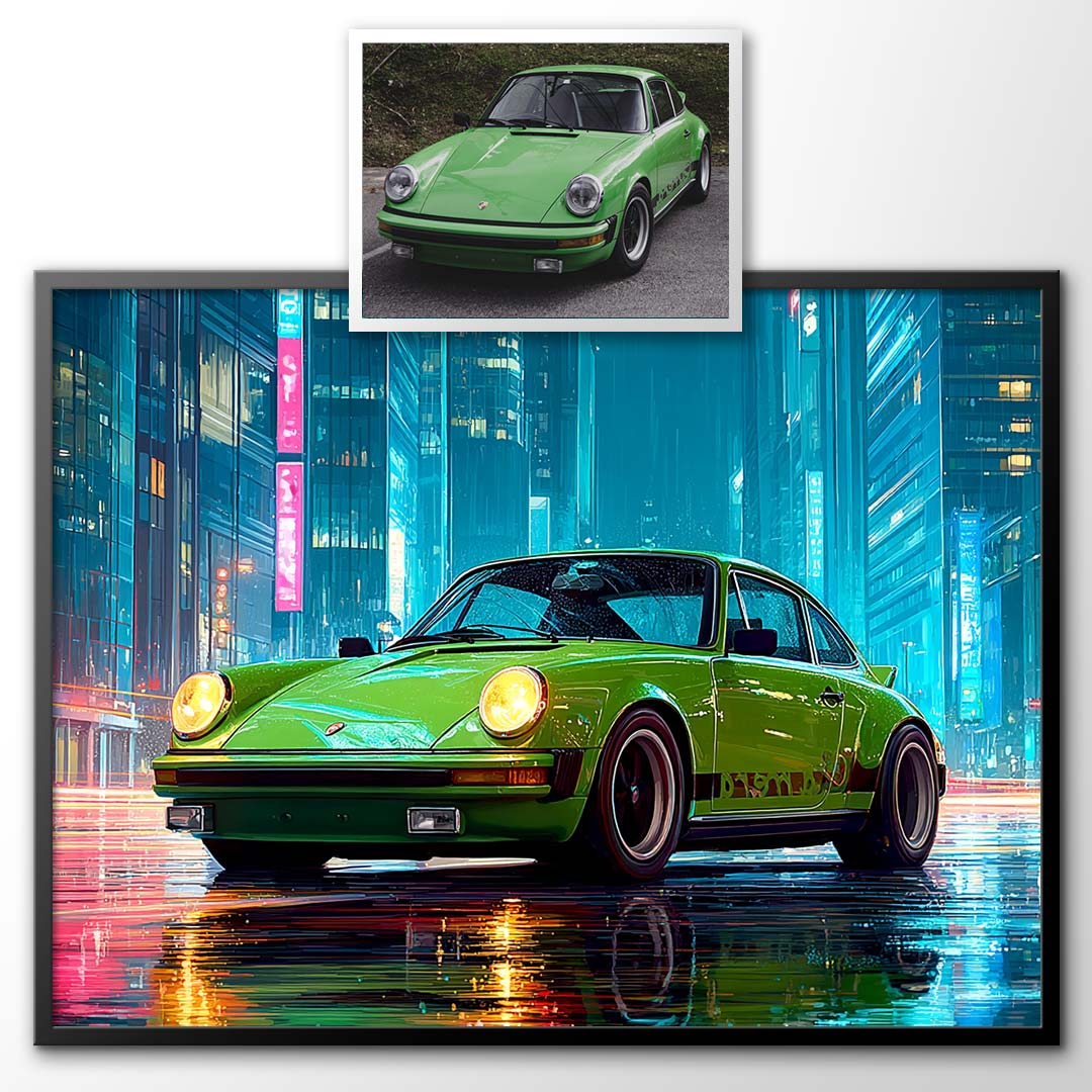 Urban Nights - Custom Car Portrait