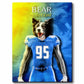 Detroit - Football Pet Portrait